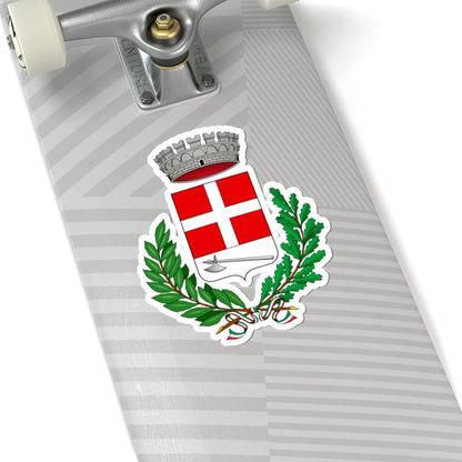 Azzano dAsti-Stemma (Italy) (Coat of Arms) STICKER Vinyl Kiss-Cut Decal - The Sticker Space
