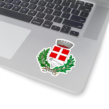 Azzano dAsti-Stemma (Italy) (Coat of Arms) STICKER Vinyl Kiss-Cut Decal - The Sticker Space