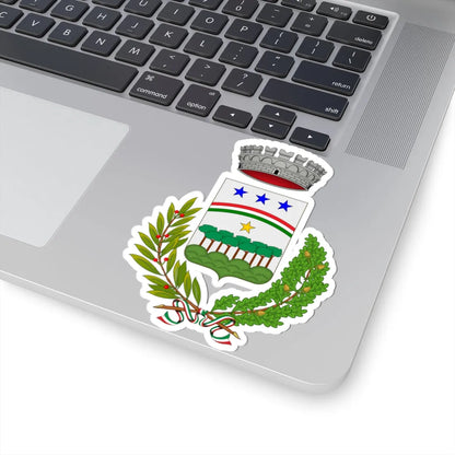 Azzio-Stemma (Italy) (Coat of Arms) STICKER Vinyl Kiss-Cut Decal - The Sticker Space