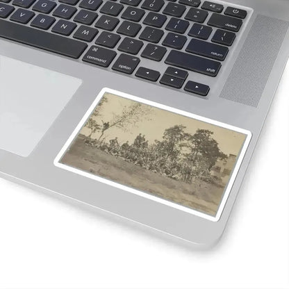 B Company, 22D New York State Militia Near Harpers Ferry, Va., 1861 I.E.1862 (U.S. Civil War) STICKER Vinyl Kiss-Cut Decal - The Sticker Space