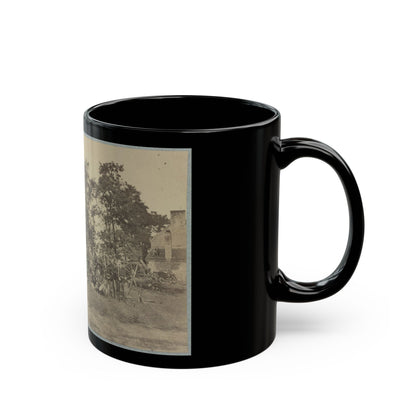 B Company, 22d New York State Militia Near Harpers Ferry, Va., 1861 I.E.1862 (U.S. Civil War) Black Coffee Mug