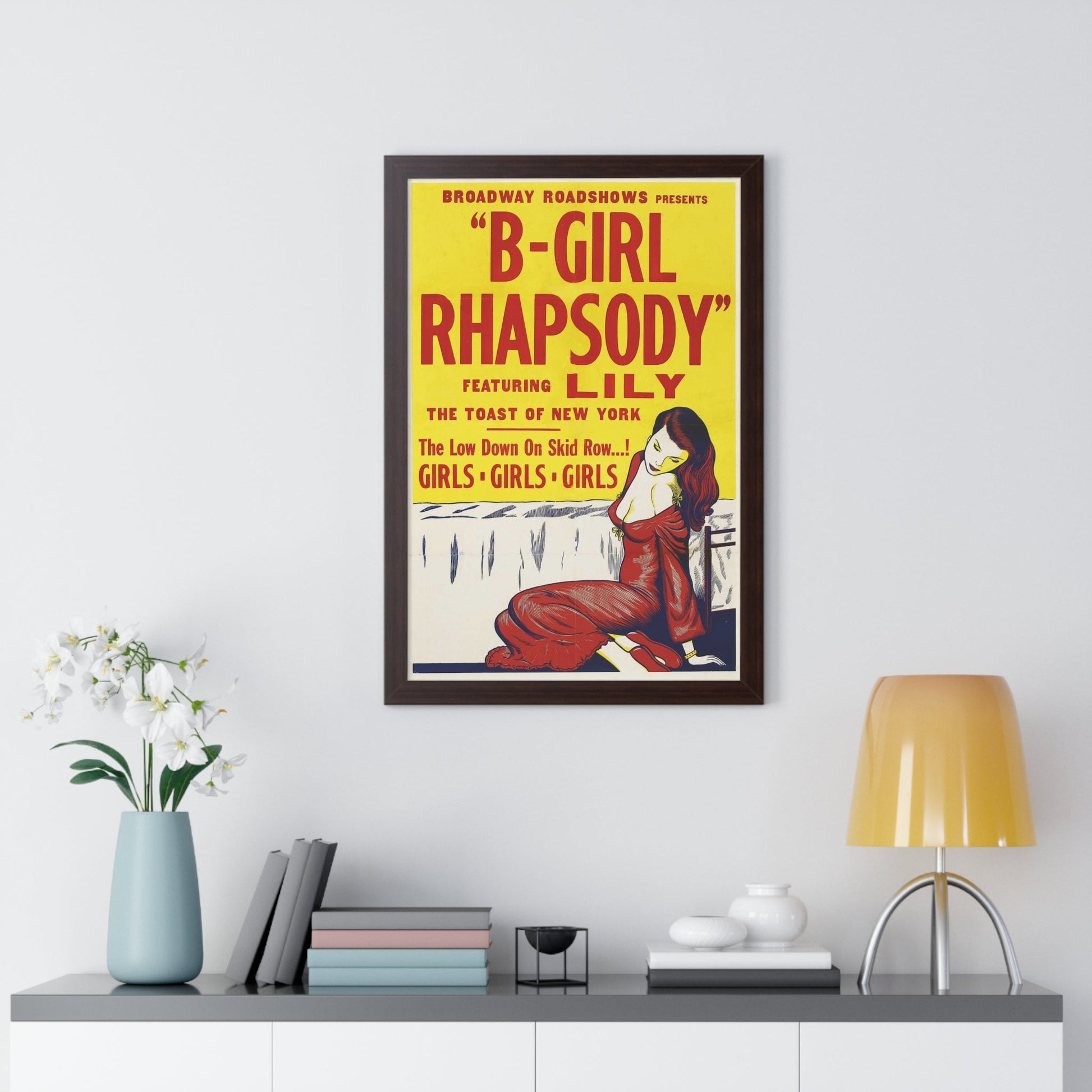 B GIRL RHAPSODY 1952 - Framed Movie Poster-The Sticker Space