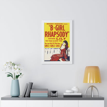 B GIRL RHAPSODY 1952 - Framed Movie Poster-The Sticker Space