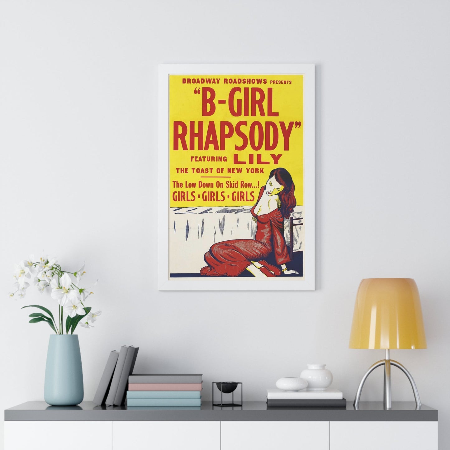 B GIRL RHAPSODY 1952 - Framed Movie Poster-The Sticker Space