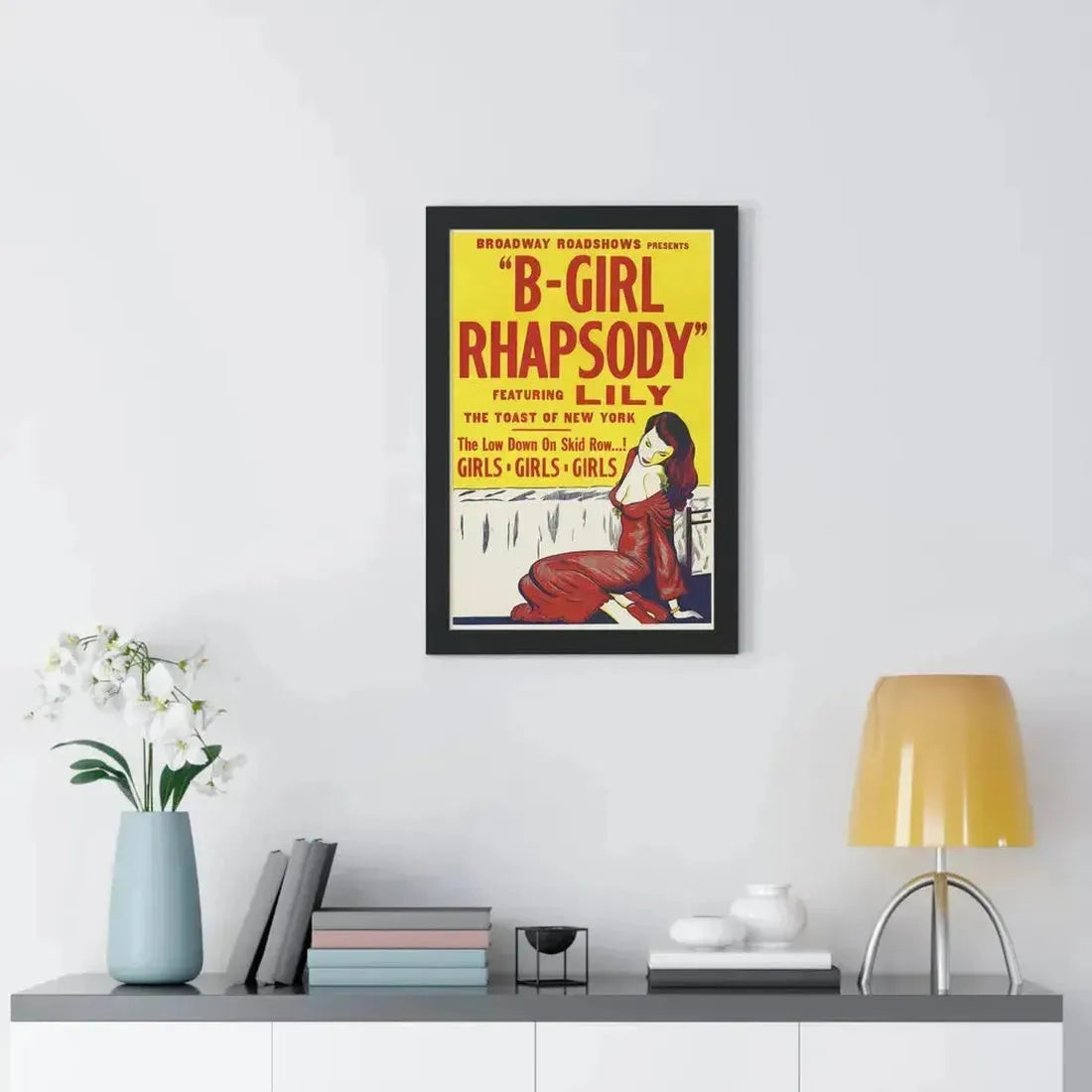 B GIRL RHAPSODY 1952 - Framed Movie Poster - The Sticker Space