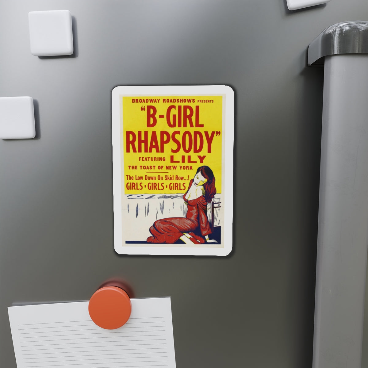 B GIRL RHAPSODY 1952 Movie Poster - Die-Cut Magnet-The Sticker Space