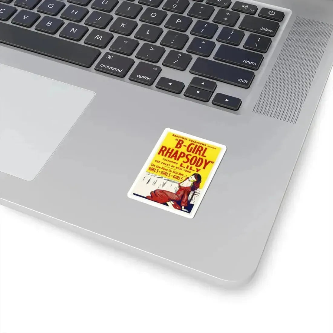 B GIRL RHAPSODY 1952 Movie Poster - STICKER Vinyl Kiss-Cut Decal - The Sticker Space