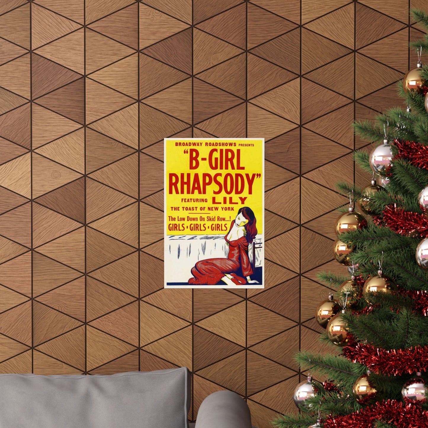 B GIRL RHAPSODY 1952 - Paper Movie Poster-The Sticker Space