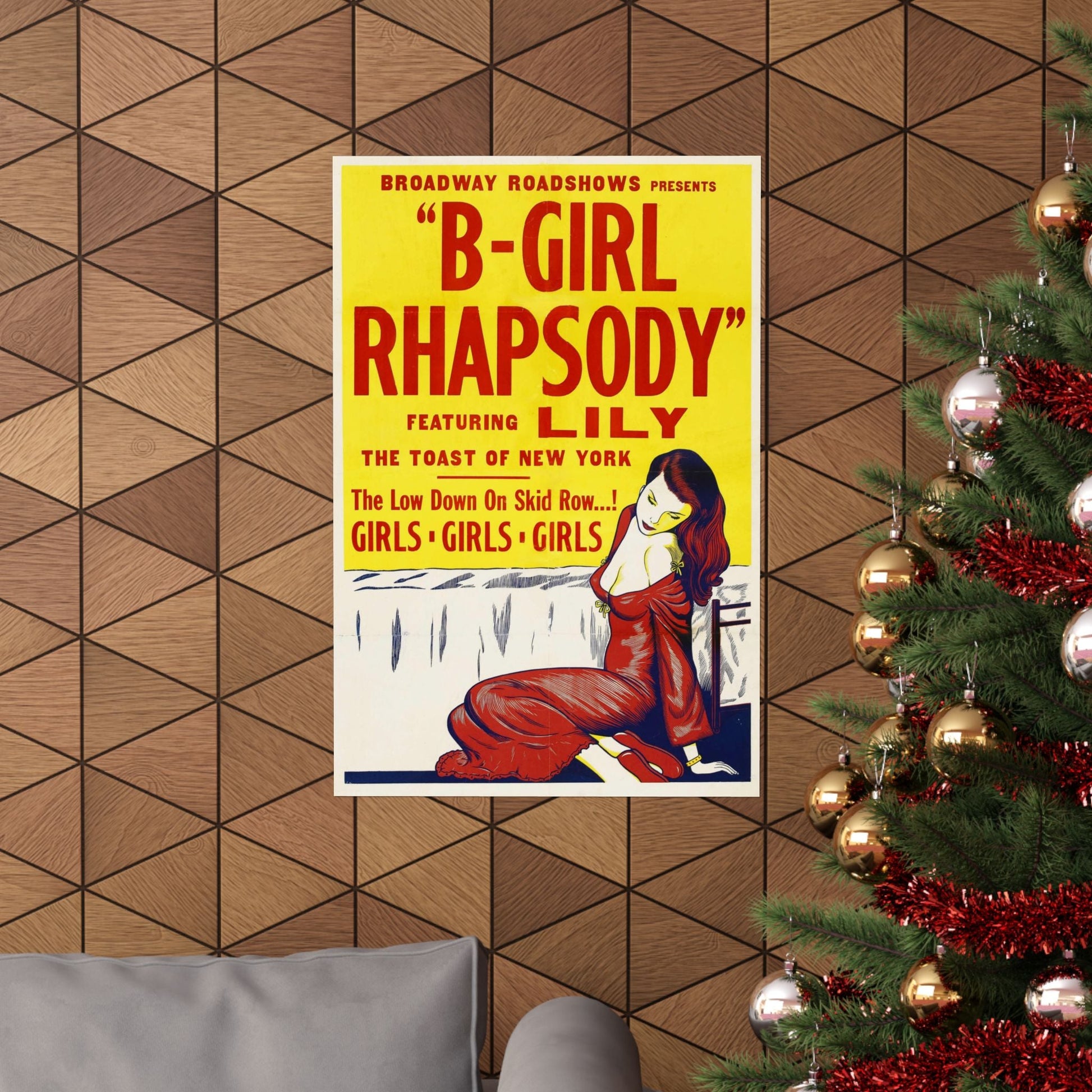 B GIRL RHAPSODY 1952 - Paper Movie Poster-The Sticker Space