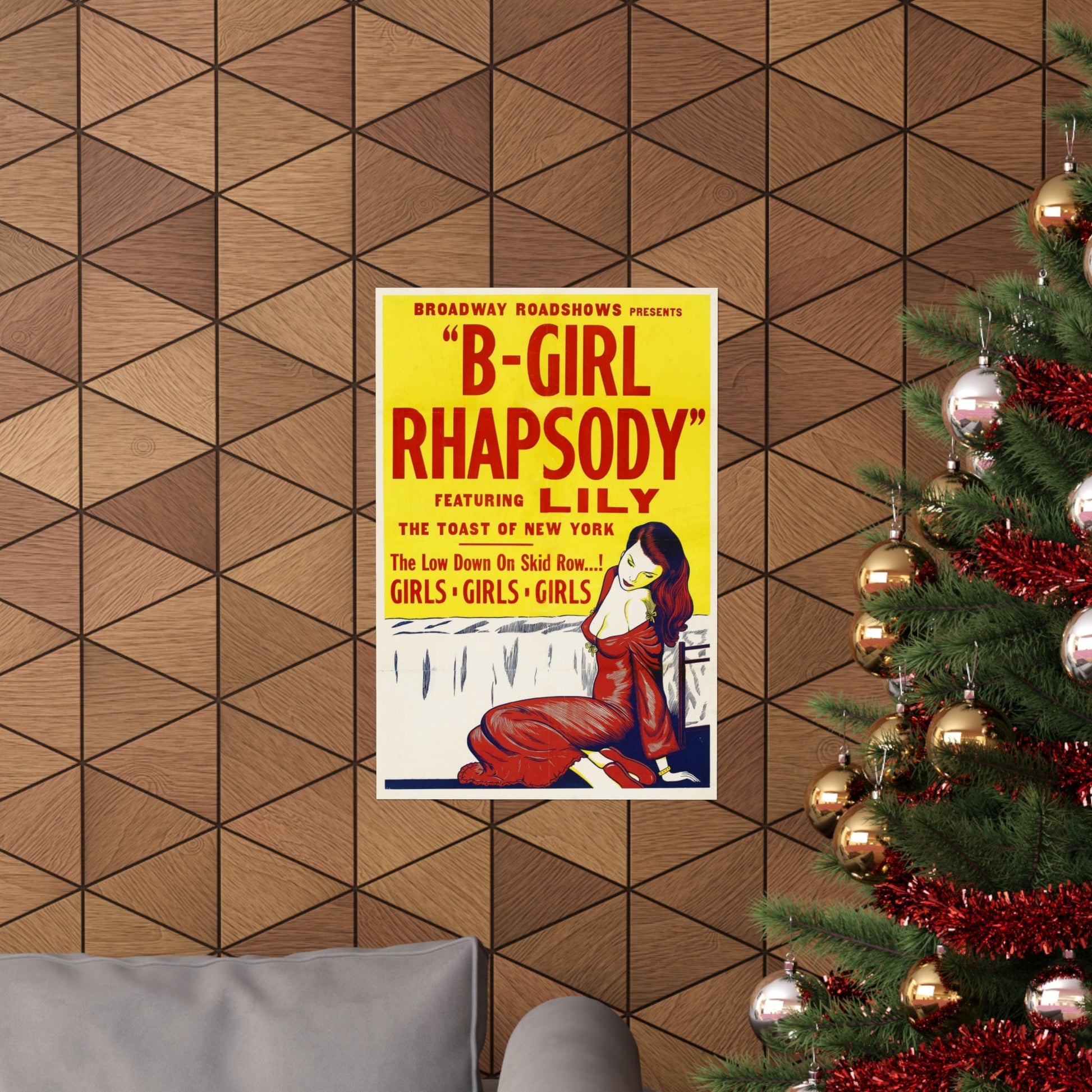 B GIRL RHAPSODY 1952 - Paper Movie Poster-The Sticker Space