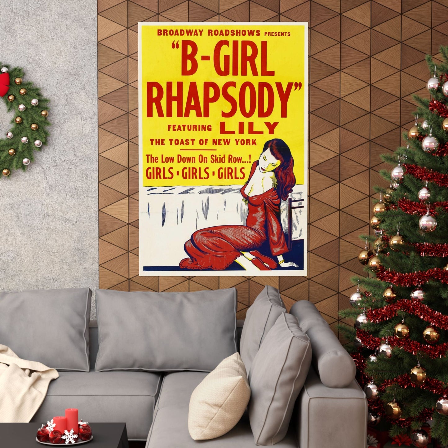 B GIRL RHAPSODY 1952 - Paper Movie Poster-The Sticker Space