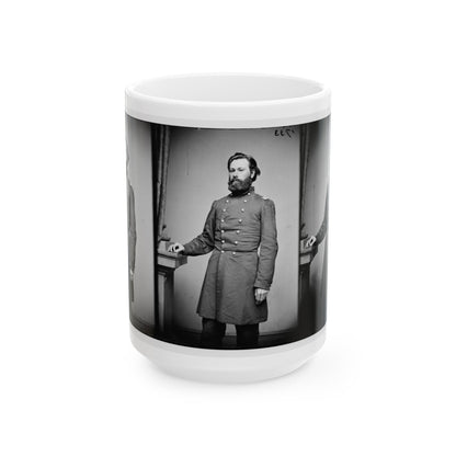 B.J. Sweet (U.S. Civil War) White Coffee Mug-15oz-The Sticker Space