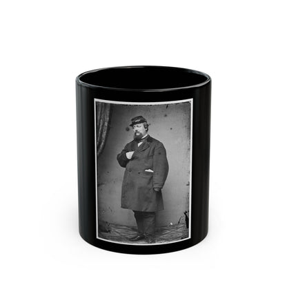 B.P. Poore (U.S. Civil War) Black Coffee Mug-11oz-The Sticker Space