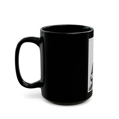 B.S. Roberts, Vermont (U.S. Civil War) Black Coffee Mug-The Sticker Space