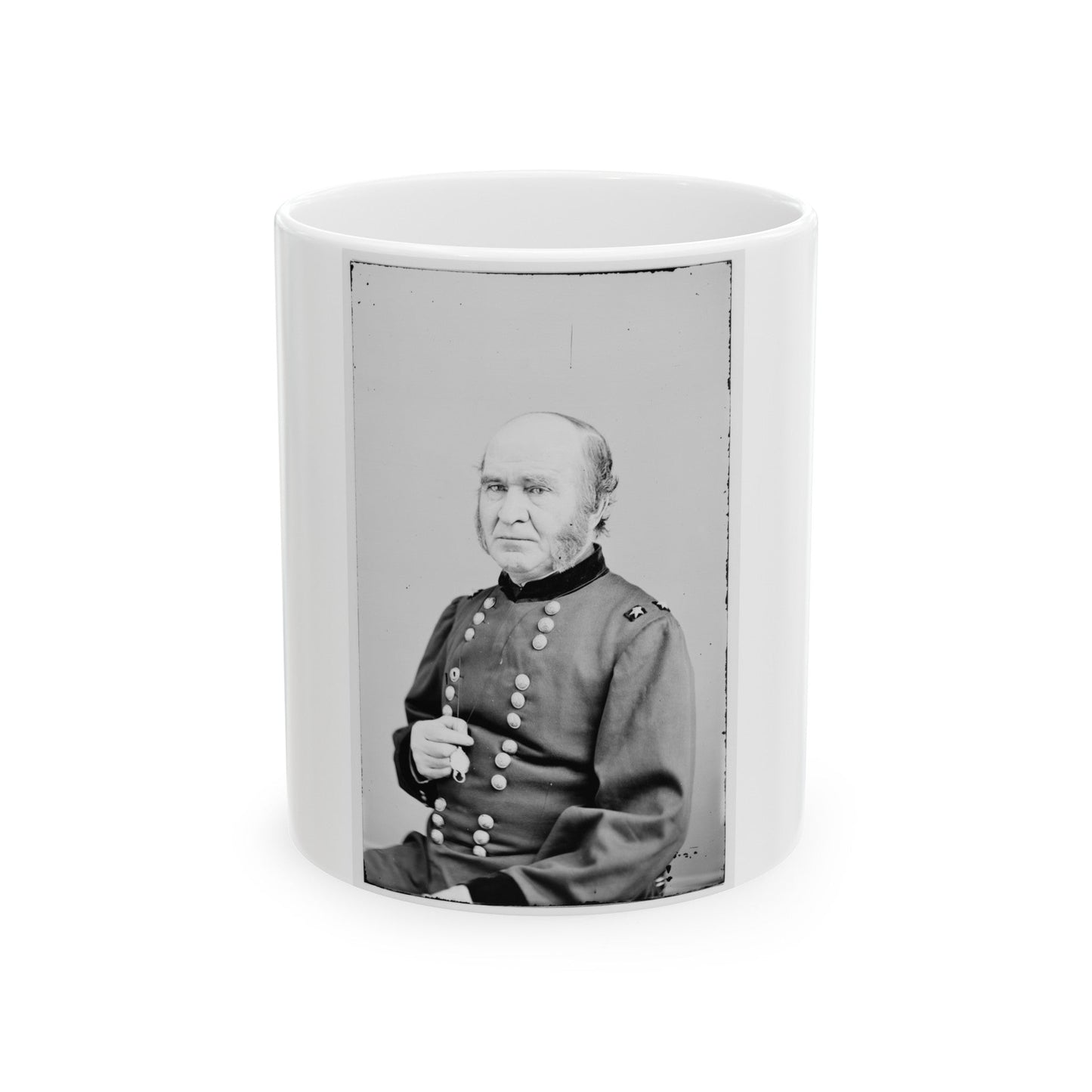 B.S. Roberts, Vermont (U.S. Civil War) White Coffee Mug-11oz-The Sticker Space