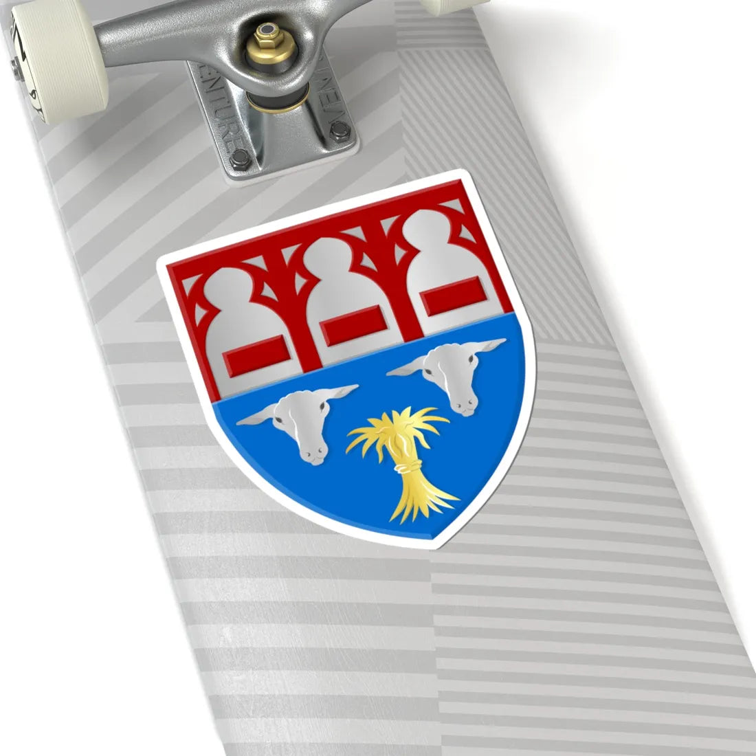 Baaium wapen (Netherlands) (Coat of Arms) STICKER Vinyl Kiss-Cut Decal - The Sticker Space