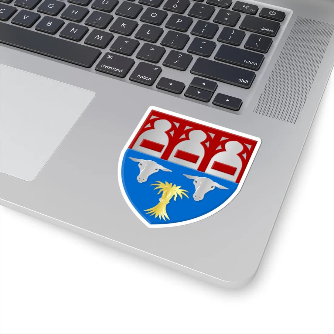 Baaium wapen (Netherlands) (Coat of Arms) STICKER Vinyl Kiss-Cut Decal - The Sticker Space
