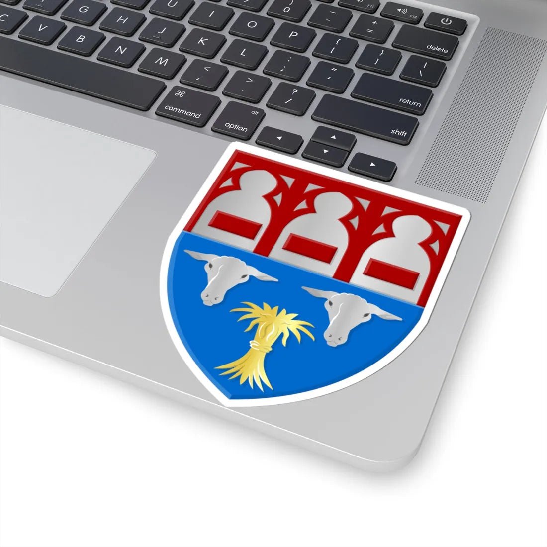 Baaium wapen (Netherlands) (Coat of Arms) STICKER Vinyl Kiss-Cut Decal - The Sticker Space