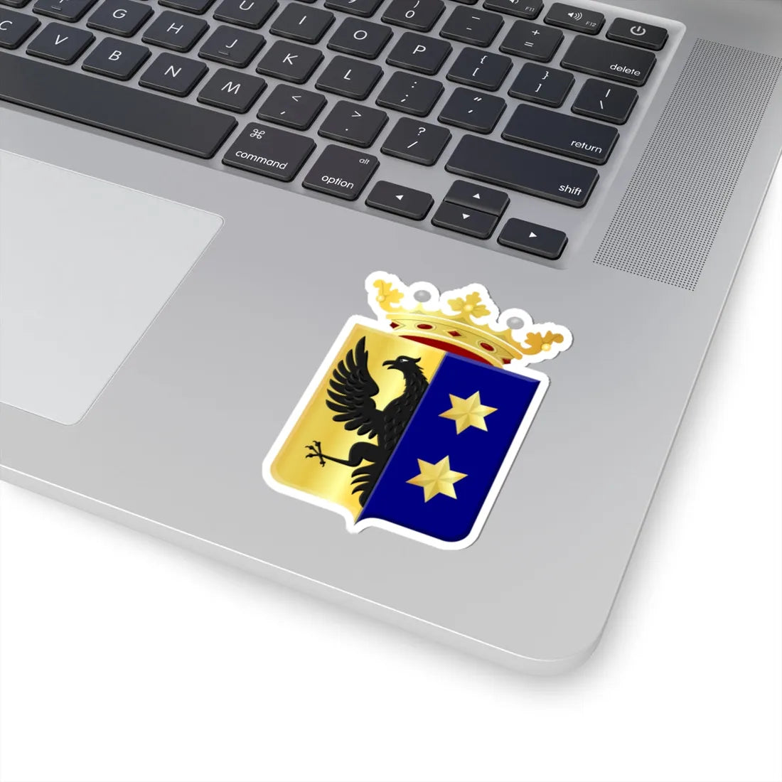 Baarderadeel wapen (Netherlands) (Coat of Arms) STICKER Vinyl Kiss-Cut Decal - The Sticker Space