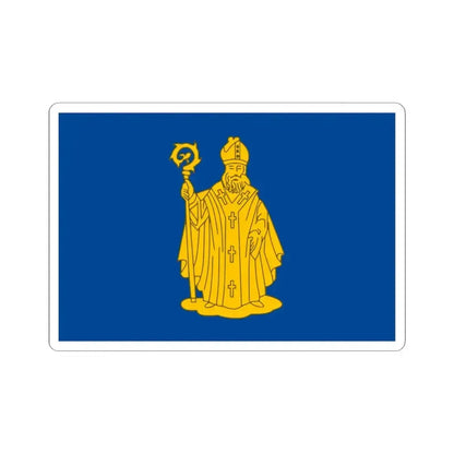 Baarle-Hertog vlag (Belgium) STICKER Vinyl Kiss-Cut Decal 3 Inch White - The Sticker Space