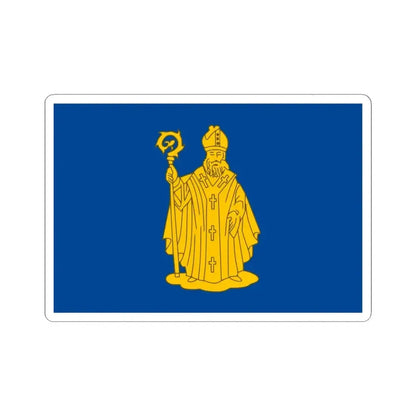 Baarle-Hertog vlag (Belgium) STICKER Vinyl Kiss-Cut Decal 6 Inch White - The Sticker Space