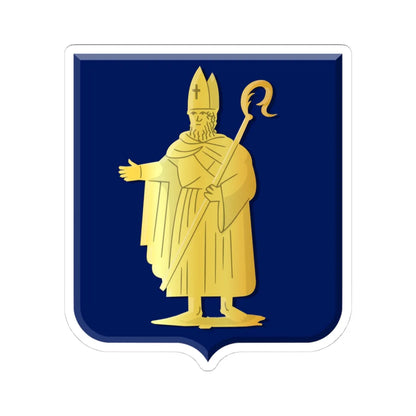 Baarn wapen oud (Netherlands) (Coat of Arms) STICKER Vinyl Kiss-Cut Decal 4 Inch White - The Sticker Space