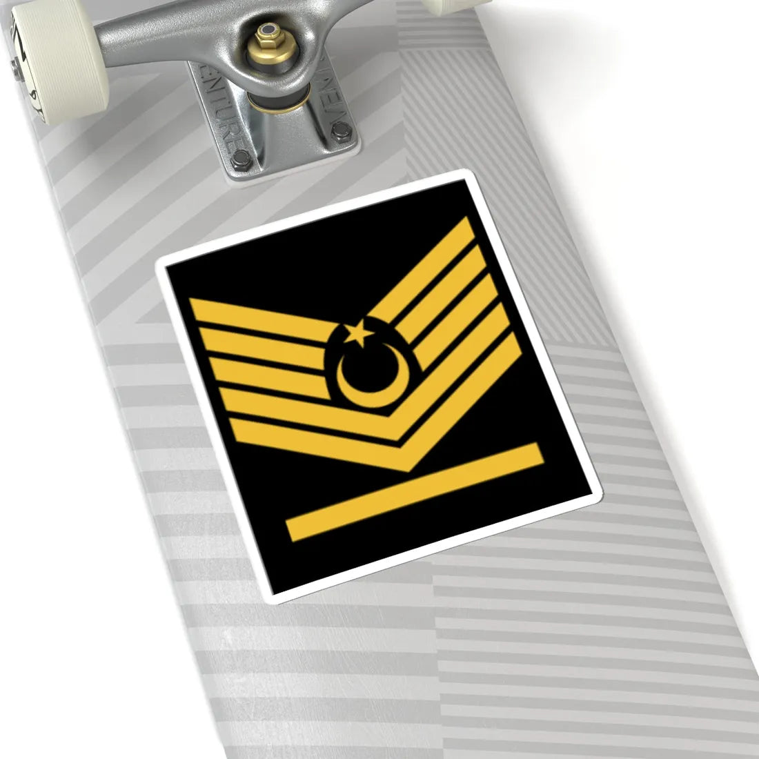 Başçavuş rütbe (Turkey) (Military Rank) STICKER Vinyl Kiss-Cut Decal - The Sticker Space