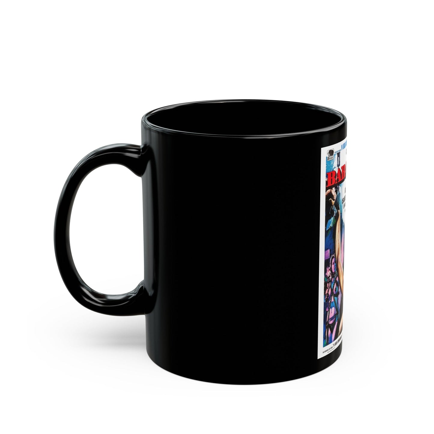 BABA YAGA 1952 Movie Poster - Black Coffee Mug-The Sticker Space