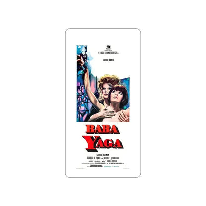 BABA YAGA (ITALIAN) 1952 Movie Poster STICKER Vinyl Die-Cut Decal 4 Inch - The Sticker Space