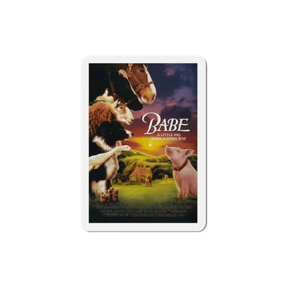 Babe 1995 Movie Poster Refrigerator Magnet - The Sticker Space