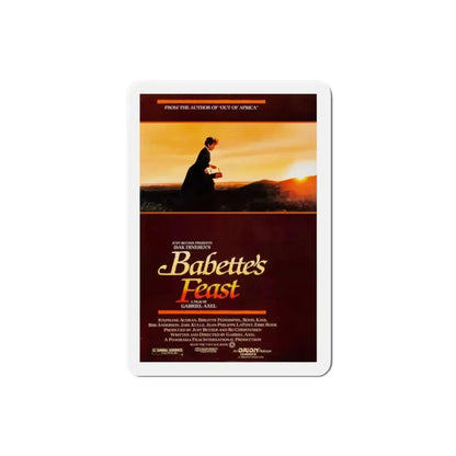 Babette's Feast 1988 Movie Poster Refrigerator Magnet - The Sticker Space