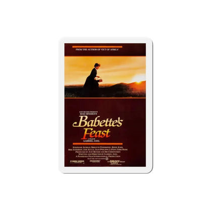 Babette's Feast 1988 Movie Poster Refrigerator Magnet - The Sticker Space