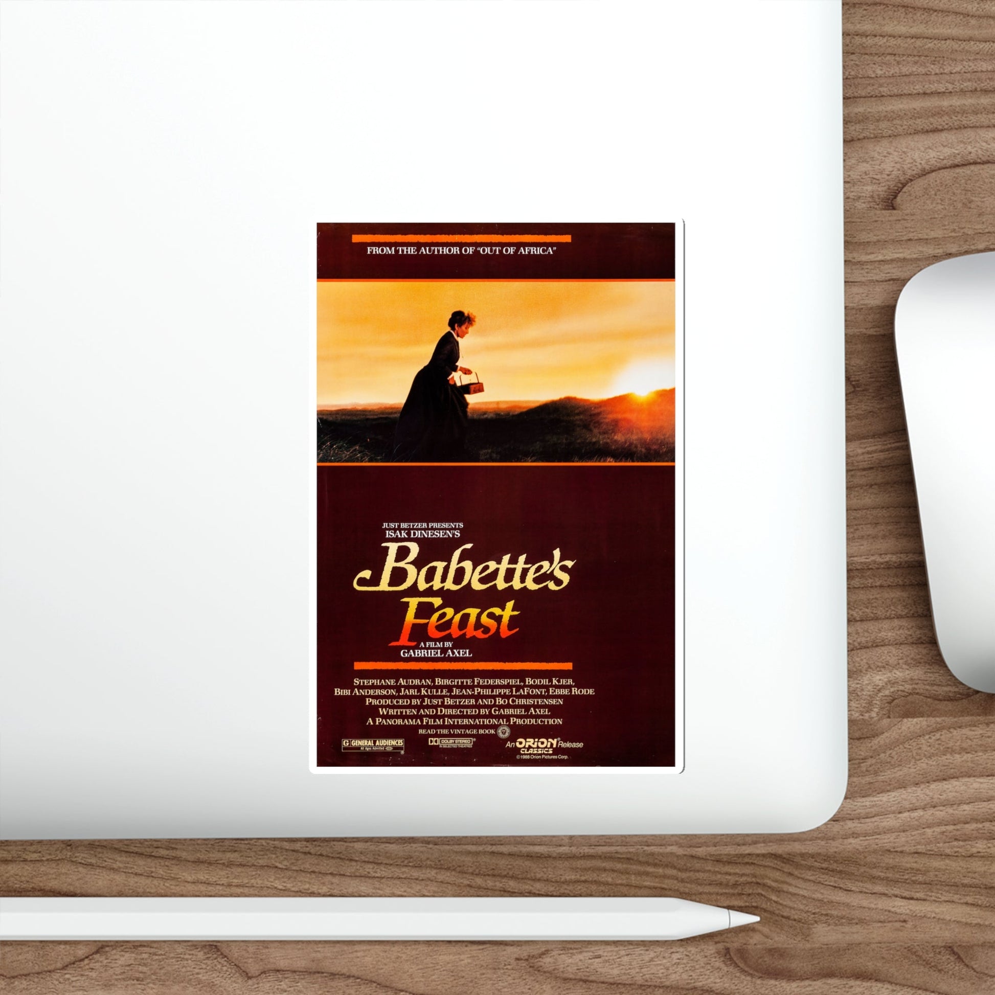 Babette's Feast 1988 Movie Poster STICKER Vinyl Die-Cut Decal-The Sticker Space