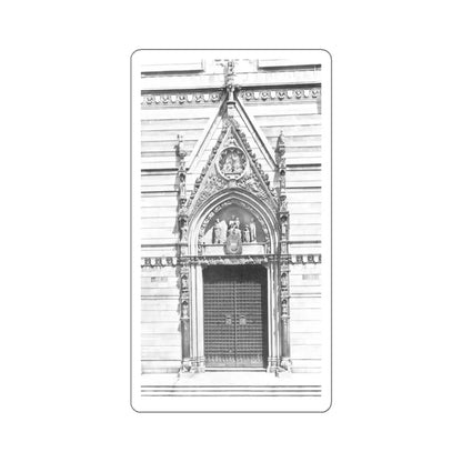 SKU:10102506907507359089 Sticker types:White Shape:Die-Cut Sizes:4" × 4"
