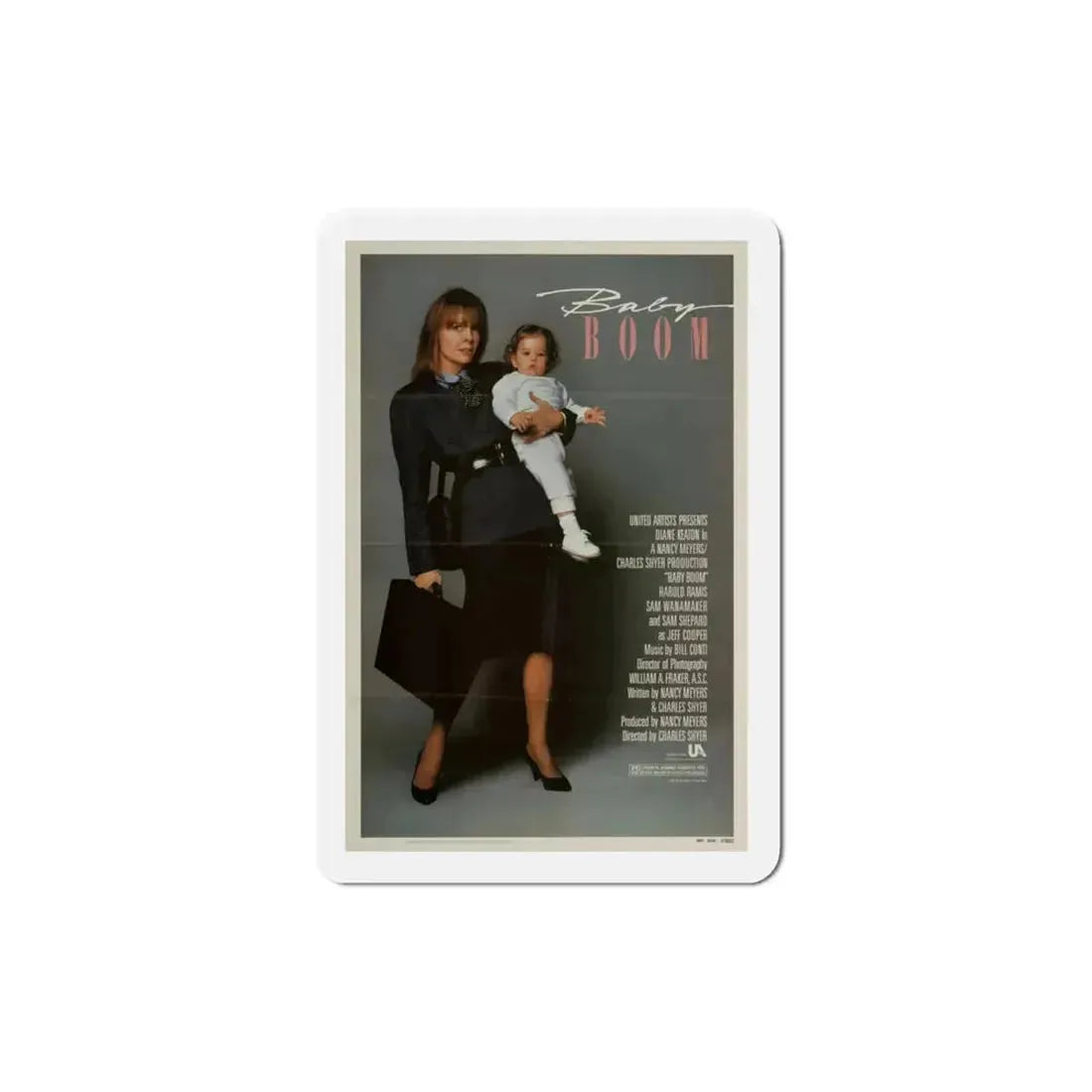 Baby Boom 1987 Movie Poster Refrigerator Magnet - The Sticker Space