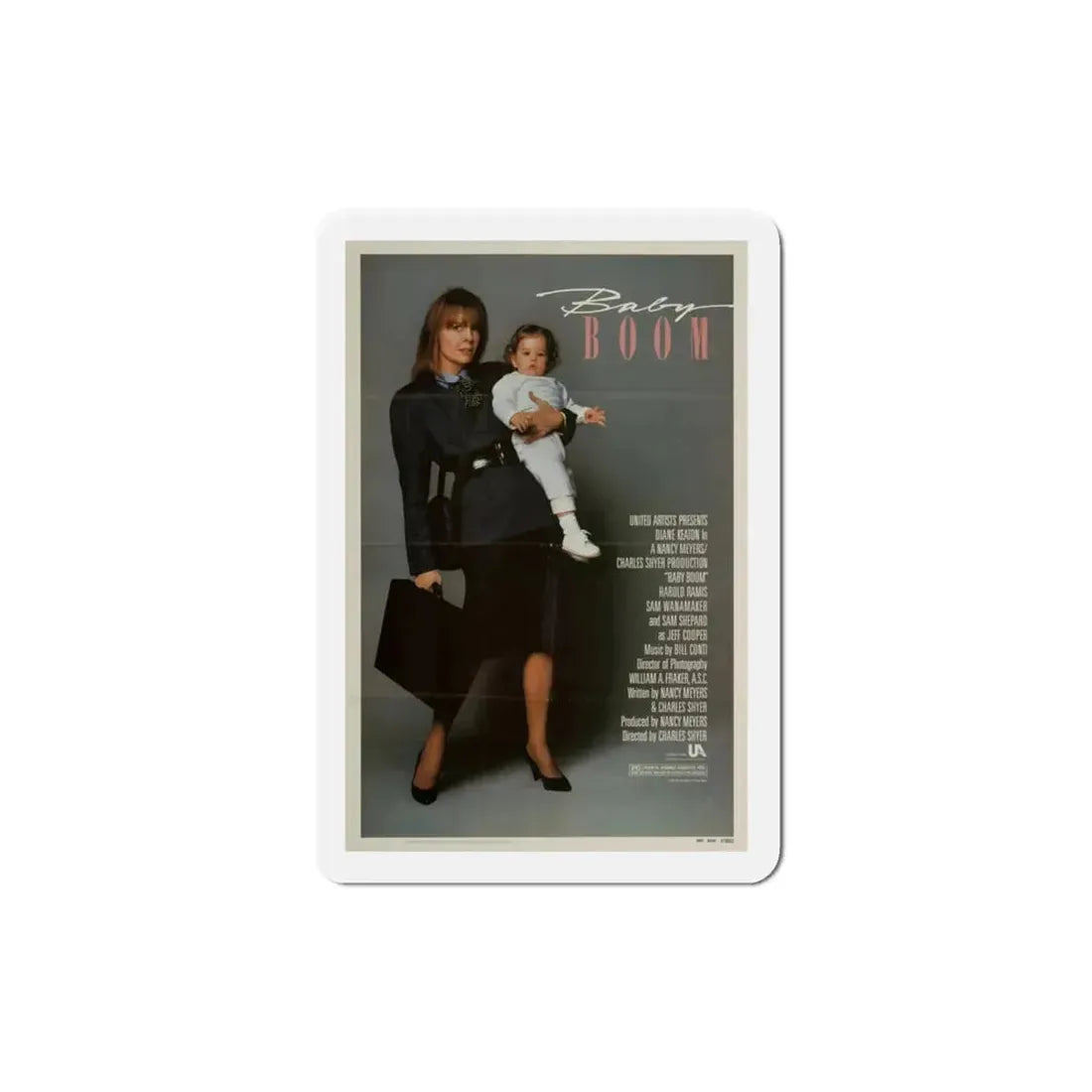 Baby Boom 1987 Movie Poster Refrigerator Magnet - The Sticker Space