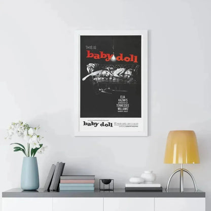 BABY DOLL 1956 - Framed Movie Poster - The Sticker Space