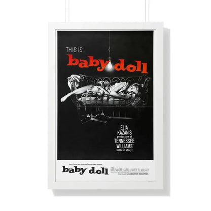 BABY DOLL 1956 - Framed Movie Poster - The Sticker Space