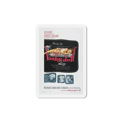 Baby Doll 1956 Movie Poster Refrigerator Magnet 5 Inch - The Sticker Space