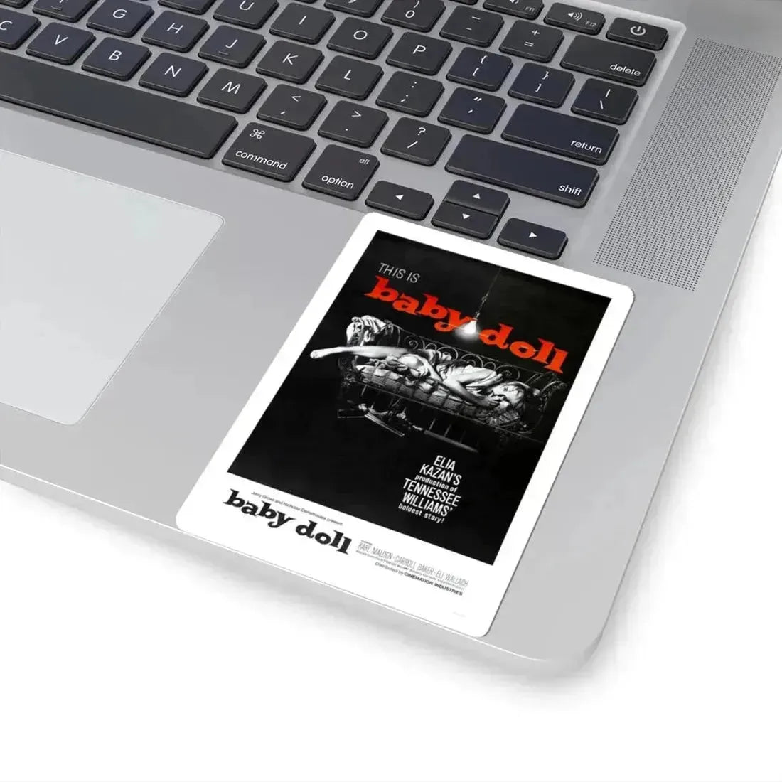 BABY DOLL 1956 Movie Poster - STICKER Vinyl Kiss-Cut Decal - The Sticker Space