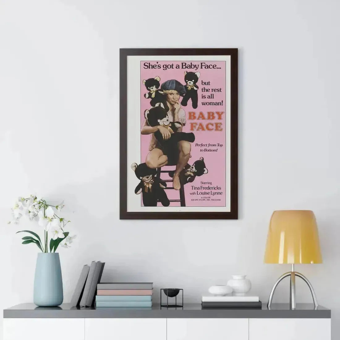 BABY FACE 1978 - Framed Movie Poster - The Sticker Space