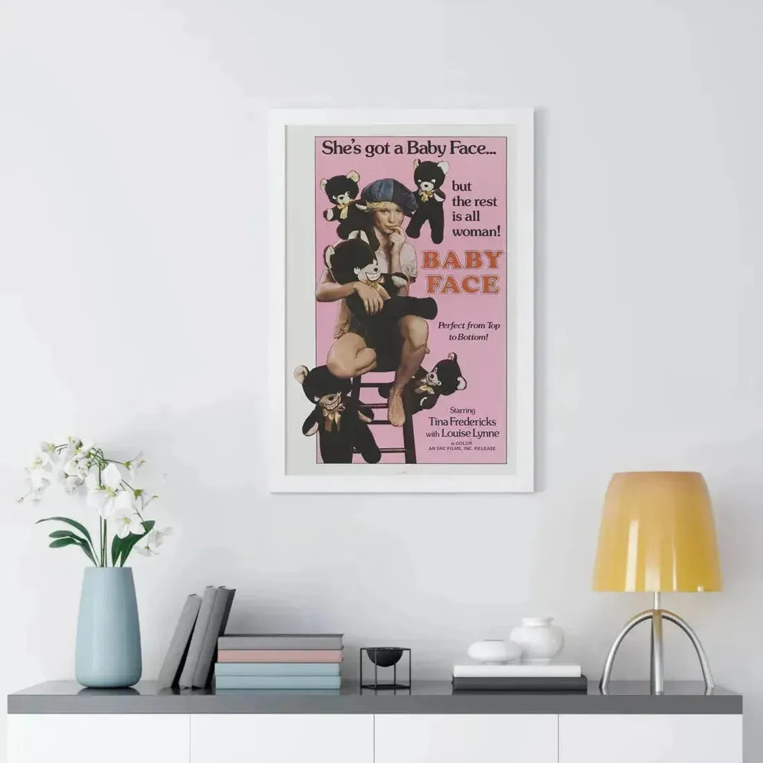 BABY FACE 1978 - Framed Movie Poster - The Sticker Space