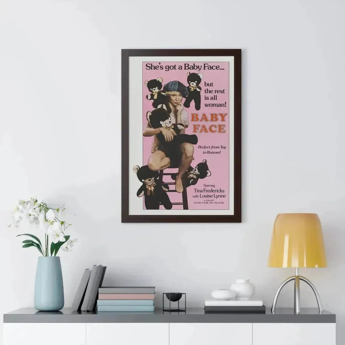 BABY FACE 1978 - Framed Movie Poster - The Sticker Space