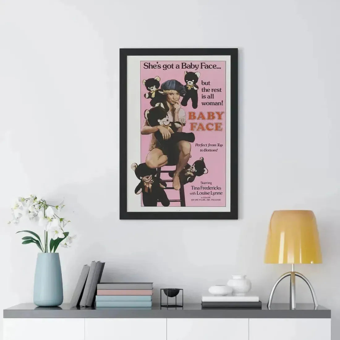 BABY FACE 1978 - Framed Movie Poster - The Sticker Space