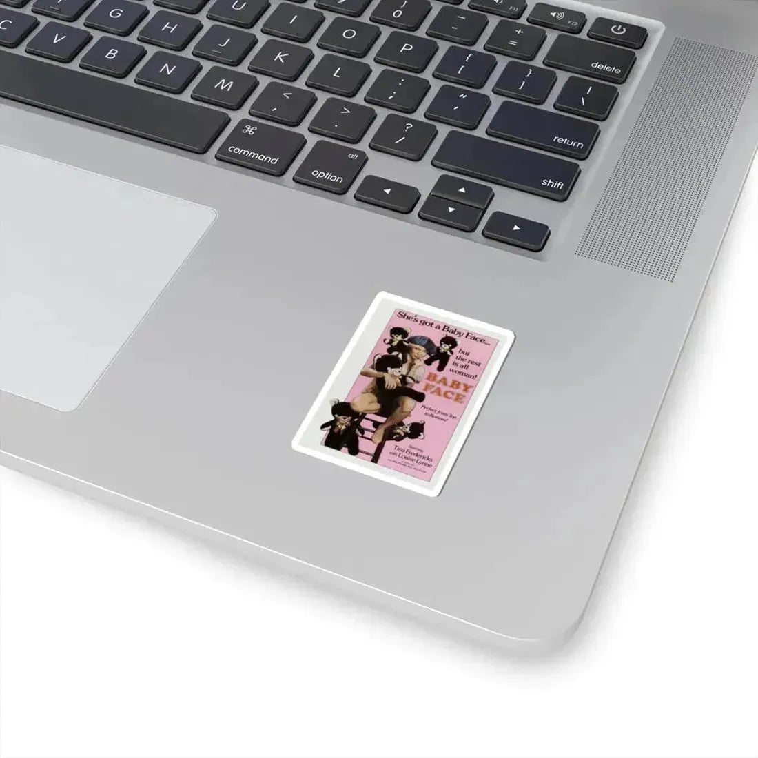 BABY FACE 1978 Movie Poster - STICKER Vinyl Kiss-Cut Decal - The Sticker Space