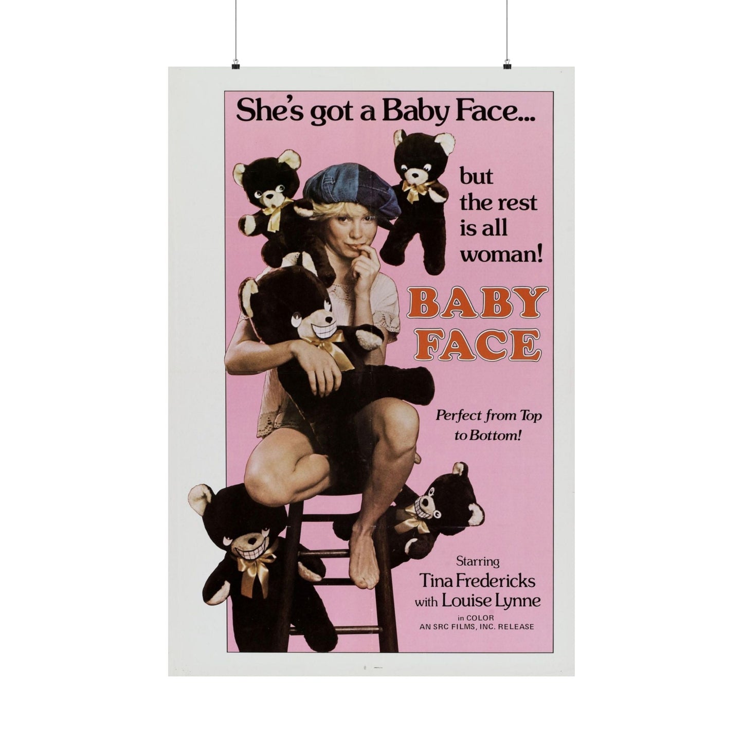 BABY FACE 1978 - Paper Movie Poster-36" x 54"-The Sticker Space