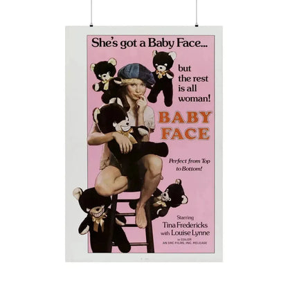 BABY FACE 1978 - Paper Movie Poster 36" x 54" Matte - The Sticker Space