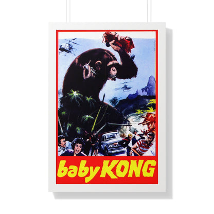 BABY KONG (UNRELEASED) 1976 - Framed Movie Poster-20" x 30"-The Sticker Space