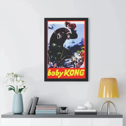 BABY KONG (UNRELEASED) 1976 - Framed Movie Poster - The Sticker Space