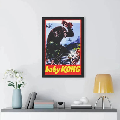 BABY KONG (UNRELEASED) 1976 - Framed Movie Poster - The Sticker Space